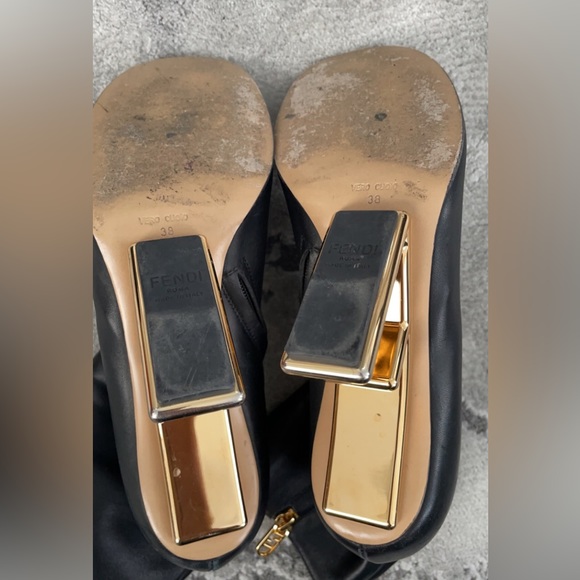 Fendi Leather Ankle Boot - Picture 4 of 4